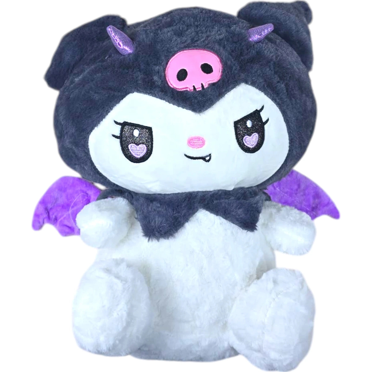 MASKOTKA KUROMI PLUSZOWA PRZYTULANKA MIĘKKI PLUSZAK DUŻY 35CM HELLO KITTY