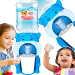 DYSTRYBUTOR DO WODY DLA DZIECI HIPOPOTAM + KUBEK BUTELKA NA NAPÓJ DOZOWNIK