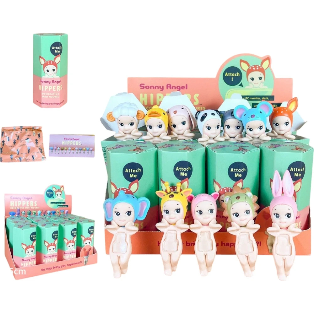 SONNY ANGEL HIPPERS MINI LALECZKA NA TELEFON OZDOBA ZWIERZĄTKA RODZAJE