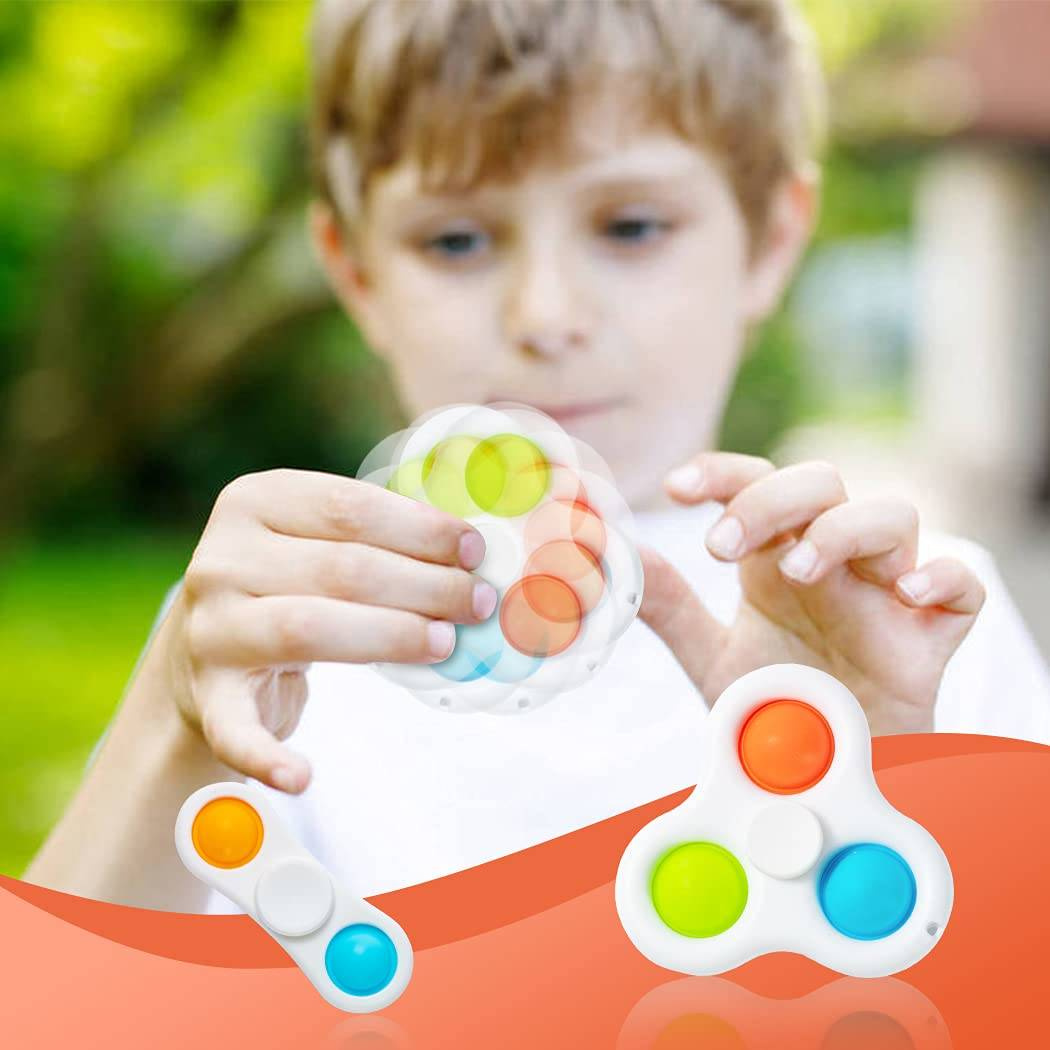  FIDGET SPINNER SIMPLE DIMPLE ZABAWKA SENSORYCZNA ANTYSTRESOWA GNIOTEK