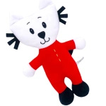 KICIA KOCIA - PLUSZOWA MASKOTKA NUNUŚ 27cm PRZYTULANKA PLUSZOWY KOT Z BAJKI