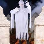 STRÓJ DUCH KOSTIUM DLA DZIECI DUSZEK MASKA roz. 130-140 PRZEBRANIE NA BAL 