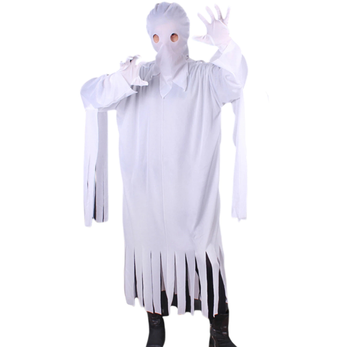 STRÓJ DUCH KOSTIUM DLA DZIECI DUSZEK MASKA roz. 110-120 PRZEBRANIE NA BAL 