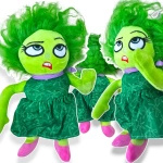 MASKOTKA ODRAZA Z BAJKI W GŁOWIE SIĘ NIE MIEŚCI PLUSZOWA PRZYTULANKA DUŻA