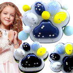 GNIOTEK ANTYSTRESOWY KOCIA ŁAPKA Z POSYPKĄ ZABAWKA SENSORYCZNA ANTYSTRESOWA