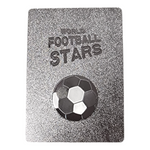 KARTY PIŁKARSKIE KOLEKCJONERSKIE DLA FANÓW FUTBOLU SREBRNE 55 PIŁKA NOŻNA