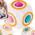 MAGICZNA KULA PIŁKA SENSORYCZNA ZABAWKA ANTYSTRESOWA KULKA PIŁECZKA GNIOTEK