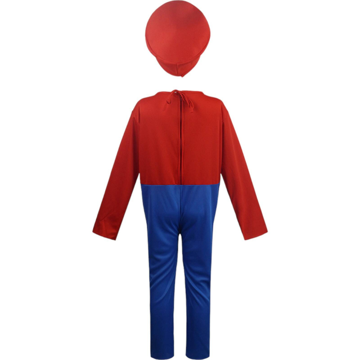 STRÓJ SUPER MARIO PRZEBRANIE DLA CHŁOPCA KOSTIUM NA BAL 4w1 CZAPKA WĄSY XL