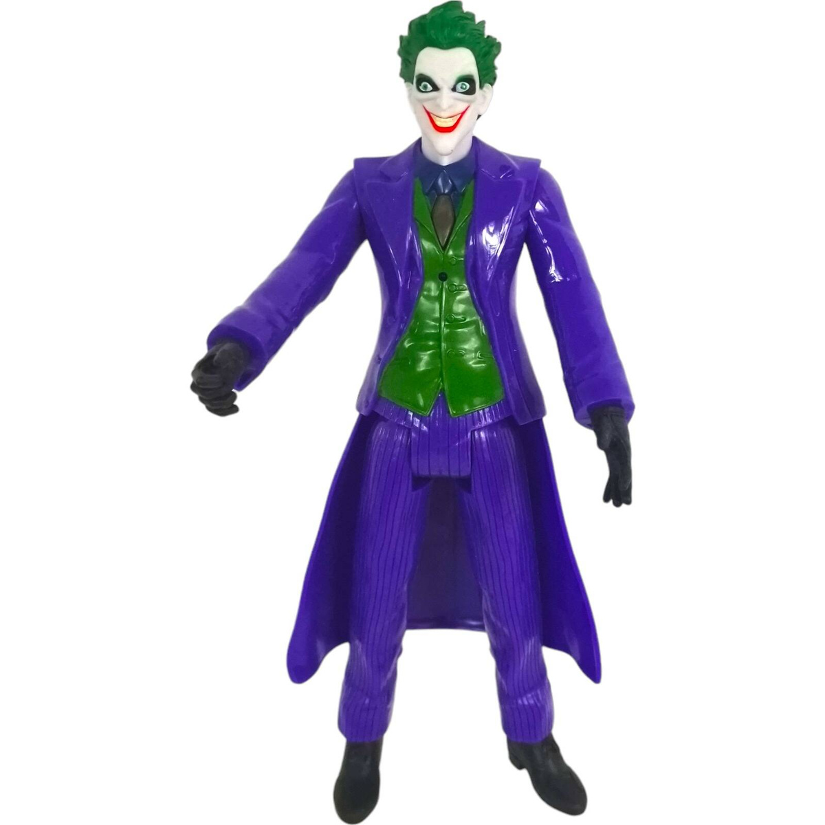 JOKER DUŻA FIGURKA INTERAKTYWNA AVENGERS RUCHOMA ŚWIECI DŹWIĘK GOTHAM 30CM