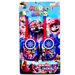 SUPER MARIO WALKIE TALKIE ŁOKI TOKI DWIE KRÓTKOFALÓWKI 2x SŁUCHAWKA 