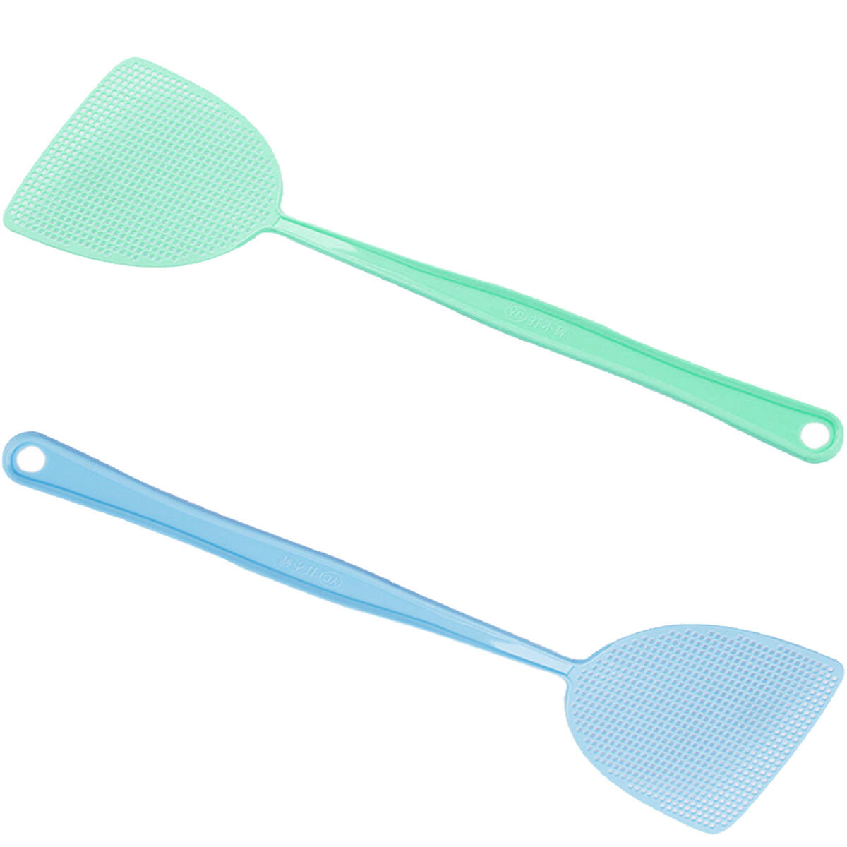 ŁAPKA PACKA NA KOMARY MUSZKI PLASTIKOWA ELASTYCZNA MUCHOBIJKA NA OWADY 42cm