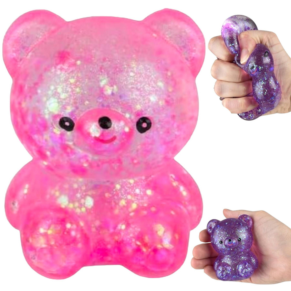 ZABAWKA ANTYSTRESOWA GNIOTEK MIŚ ANTYSREWSOWY DO REHABILITACJI GALAXY SLIME