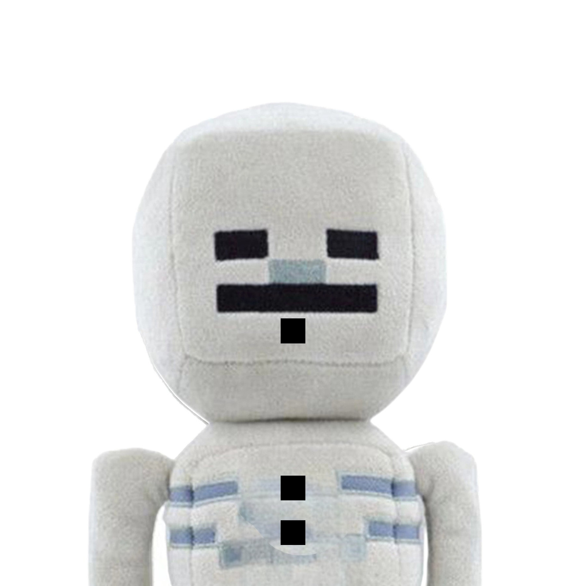 MINECRAFT SZKIELETOR KOŚCIOTRUP PLUSZOWA MASKOTKA Z GRY DUŻA MIĘKKA POSTAĆ