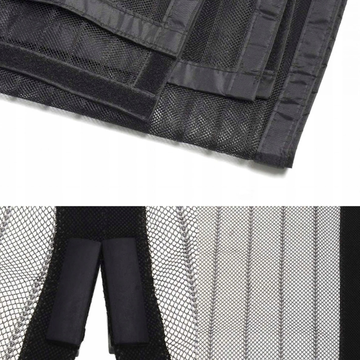 MOSKITIERA NA DRZWI NA TARAS LUB BALKON SIATKA KOMARY MAGNETYCZNA100 x 210