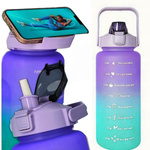 ZESTAW 3 BIDONÓW BUTELKA MOTYWACYJNA DO WODY OZNACZENIE CZASU 2L 09L 03L