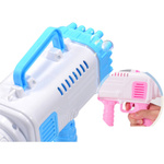 PISTOLET NA BAŃKI MYDLANE MASZYNKA WYRZUTNIA BANIEK MYDLANYCH BAZOOKA PŁYN