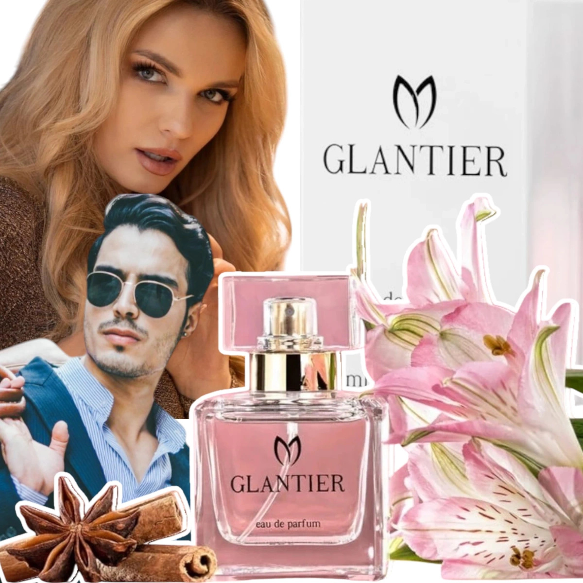 GLANTIER 600 PEFUMY UNISEX DLA KOBIET MĘŻCZYZN 50ml ORIENTALNO PRZYPRAWOWE