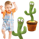 KAKTUS ŚPIEWAJĄCY TAŃCZĄCY POWTARZA MÓWI TAŃCZY POWTARZA ŚWIECI PIOSENKI