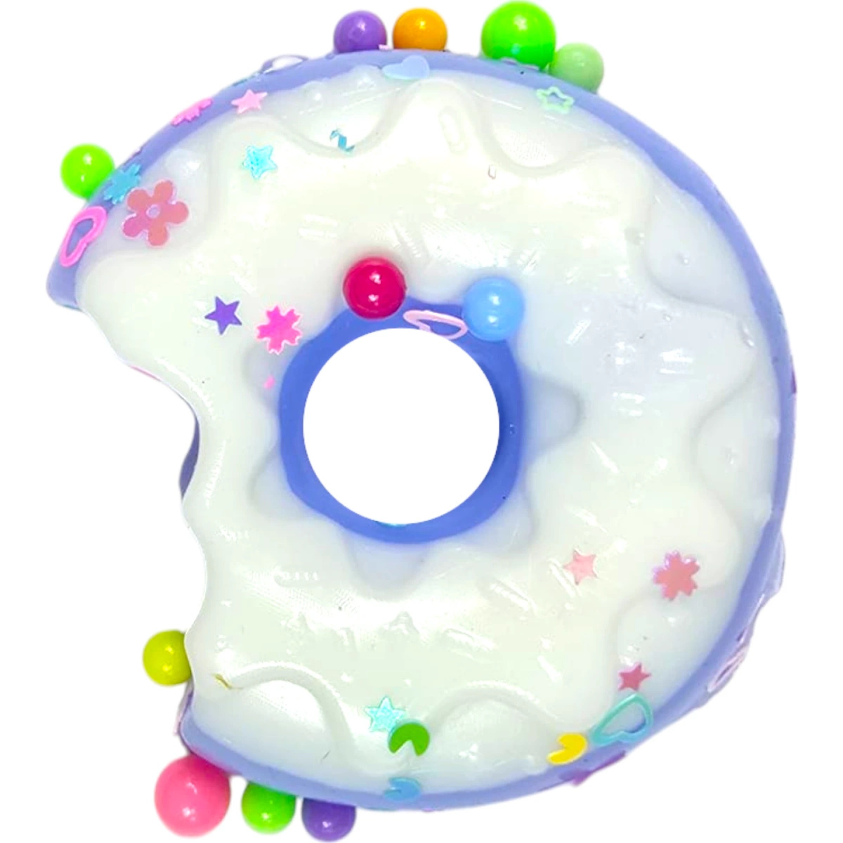 GNIOTEK ANTYSTRESOWY SENSORYCZNY DONUT PĄCZEK Z POSYPKĄ SQUISHY DONAT