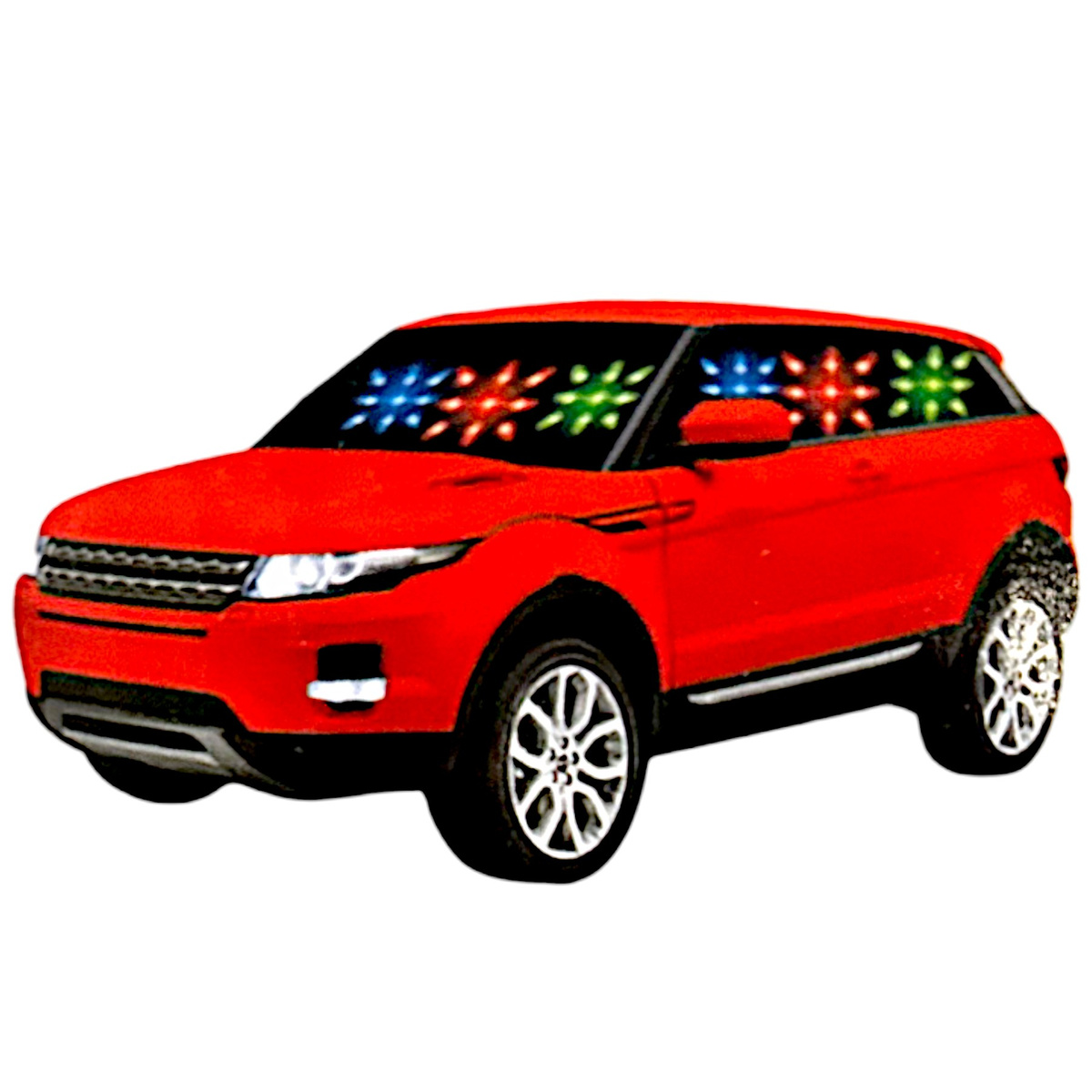 AUTO SUV SAMOCHÓD TERENOWY ŚWIECI DŹWIĘKI SILNIKA AUTO DRIVE DUŻY POJAZD 