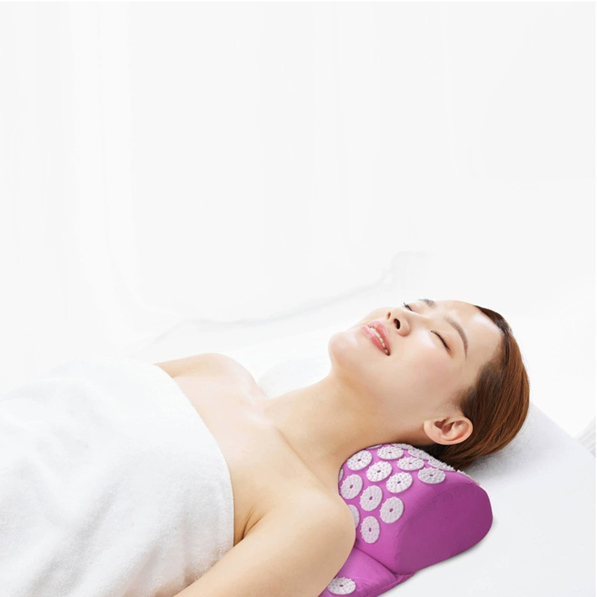 MATA DO AKUPRESURY DO MASAŻU Z KOLCAMI ZDROWOTNA RELAKSUJĄCA PODUSZKA TORBA