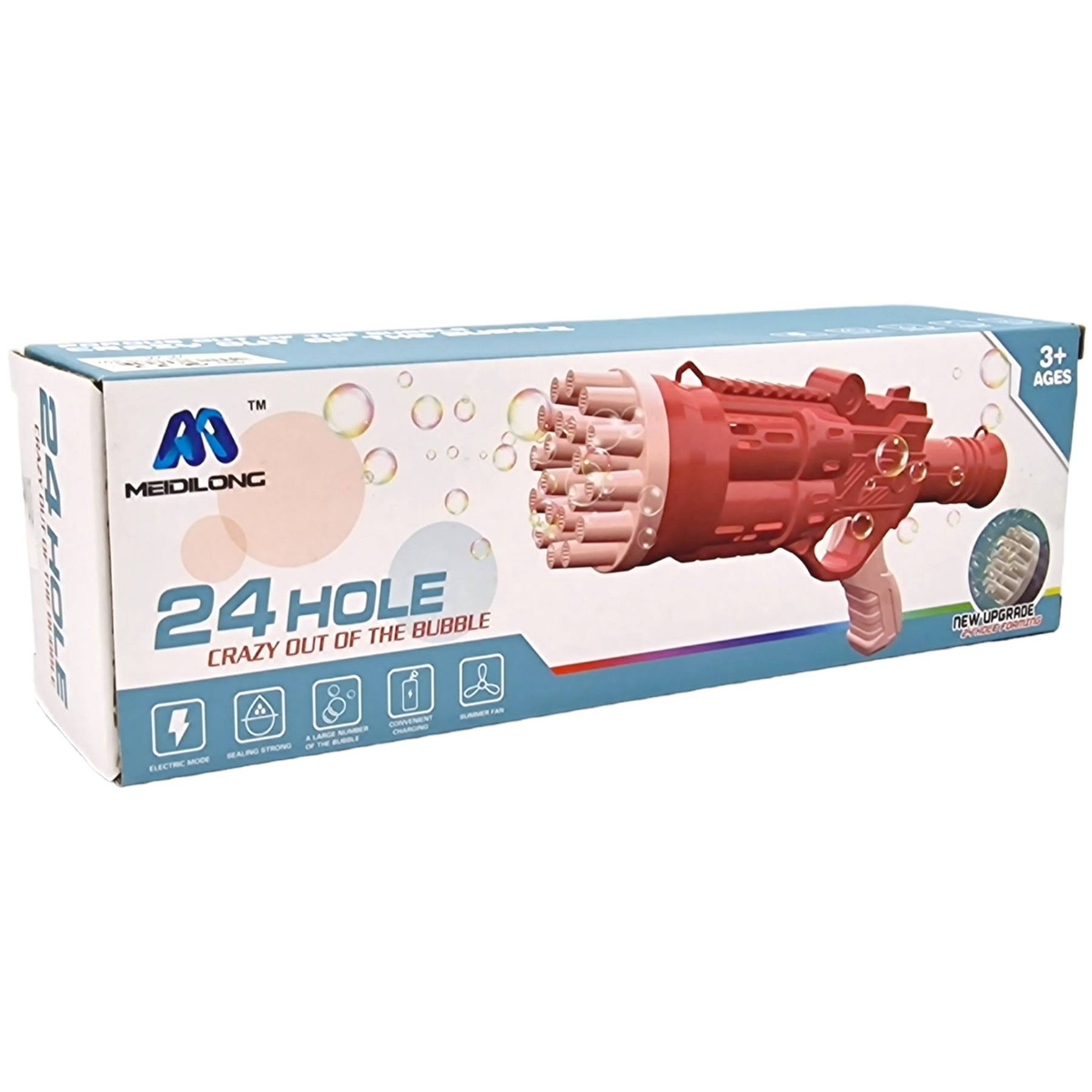 PISTOLET WYRZUTNIA DO ROBIENIA BANIEK MYDLANYCH 24 MASZYNKA BAŃKI MYDLANE