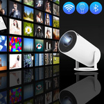 PROJEKTOR LED RZUTNIK + KONSOLA ANDROID PRZENOŚNY 2 PADY GRY PILOT WIFI USB