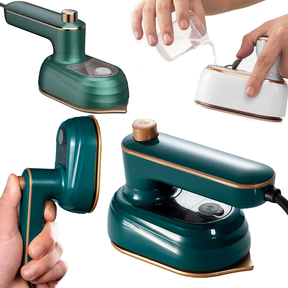 MINI ŻELAZKO TURYSTYCZNA PRZENOŚNE SKŁADANE PODRÓŻNE BARDZO LEKKIE  