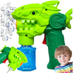 PISTOLET DO BANIEK MYDLANYCH REKIN WYRZUTNIA + PŁYN MEGA BAŃKI MYDLANE