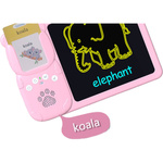 TABLET DO RYSOWANIA + CZYTNIK KART DO NAUKI ANGIELSKIEGO 224 SŁÓWKA EDU 2w1