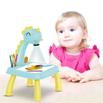 MAGICZNY STOLIK DO MALOWANIA Z PROJEKTOREM TABLICA DO RYSOWANIA DUŻA XL