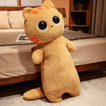 PLUSZOWA MASKTOKA KOT DŁUGA PODUSZKA KOT Z WIELKIMI OCZAMI PLUSZAK 70cm 