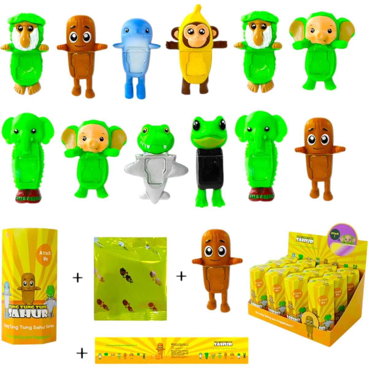 SONNY ANGEL BRAINROT FIGURKA NIESPODZIANKA SAHUR TRALALERO KAPUCZINA LALKA