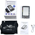 CIŚNIENIOMIERZ NARAMIENNY ELEKTRONICZNY DUŻY WYŚWIETLACZ LED 22-32CM ZAPIS 