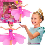 LATAJĄCA WRÓŻKA MAGICZNA LALKA LATAJĄCA STEROWANA DŁONIĄ RĘKĄ USB SKRZYDŁA