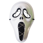 MASKA DUCH KRZYK SCARY MOVIE ŚWIECĄCA LED NA IMPREZĘ NA KONCERT PRZEBRANIE