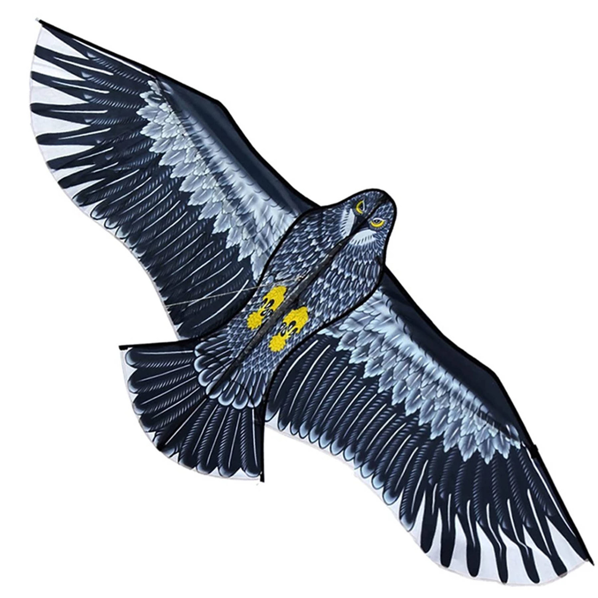 MEGA LATAWIEC ORZEŁ MOCNY DUŻY OGROMNY PTAK XXL 130 CM ODSTRASZACZ PTAKÓW 