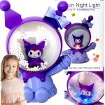 KUROMI LAMPKA NOCNA DLA DZIECI KOLOROWA ŚWIECI LED USB LAMPKA NA BIURKO