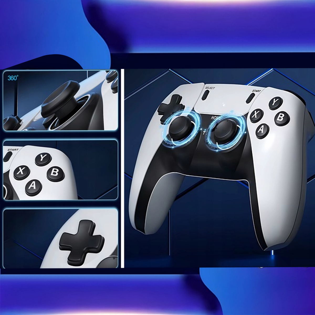 KONSOLA DO GIER RETRO GAME STICK PRO NOWOŚĆ 2025R HDMI 2 PADY MENU PL 64 GB