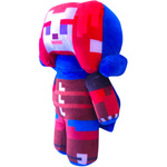 MASKOTKA MINECRAFT Z GRY RED HAIR HERO RANGER MIĘKKA DUŻA PRZYTULANKA MIŚ