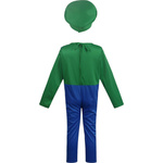 LUIGI SUPER MARIO Strój dla dzieci / Kostium LUIGI na imprezę rozmiar L 134-140 cm