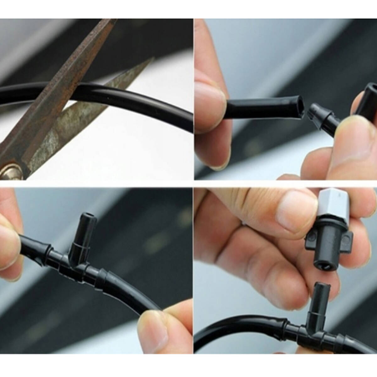 KURTYNA WODNA OGRODOWA DO OGRODU MGIEŁKA ZRASZANIE NA DZIAŁKĘ KLIMA WĄŻ 20m