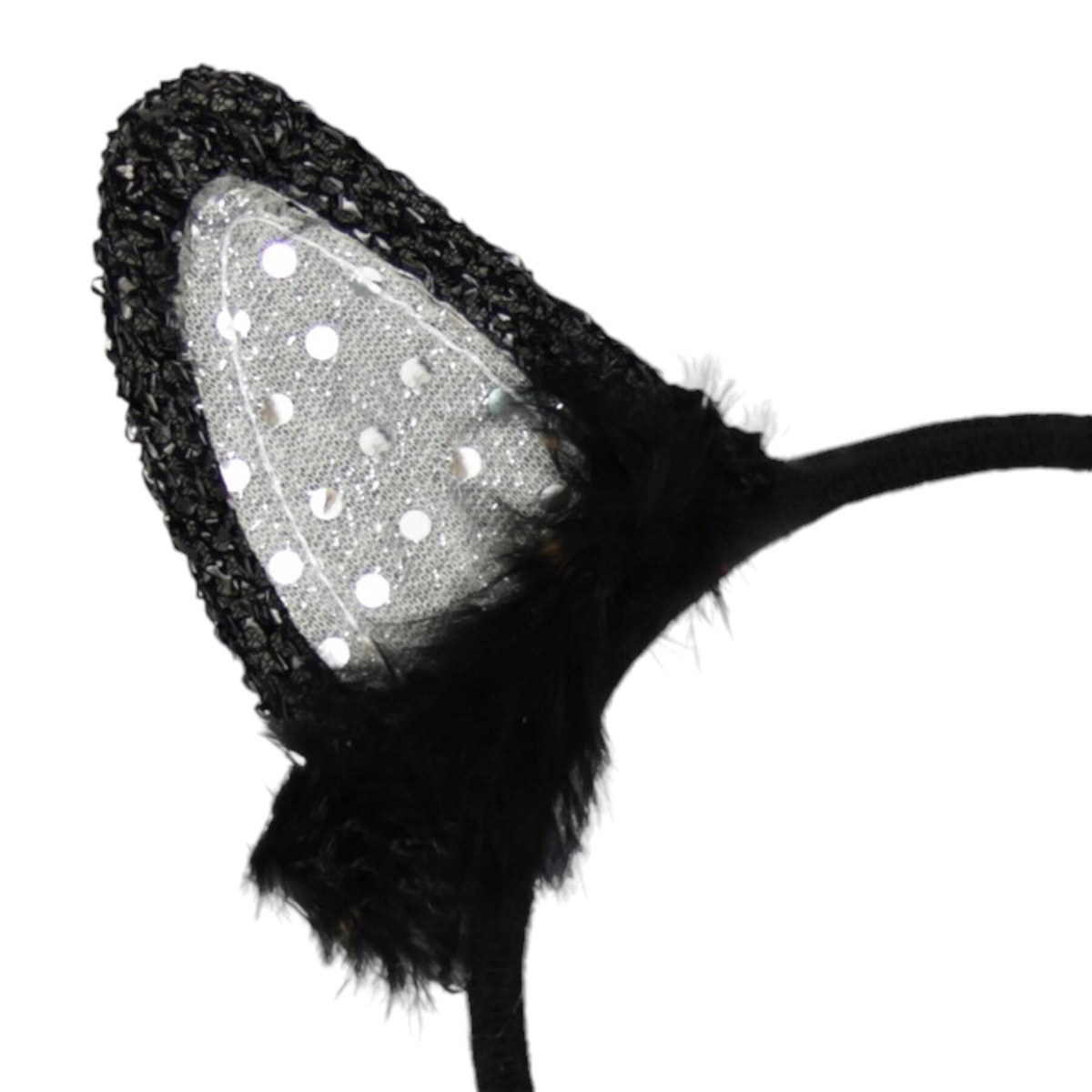 KOSTIUM DLA DZIEWCZYNKI NA BAL PRZEBIERAŃCÓW CZARNY KOTEK SPÓDNICZKA OPASKA 