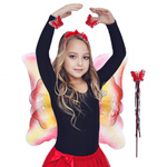 Strój Dla Dzieci Motylek 3w1 Tęczowy