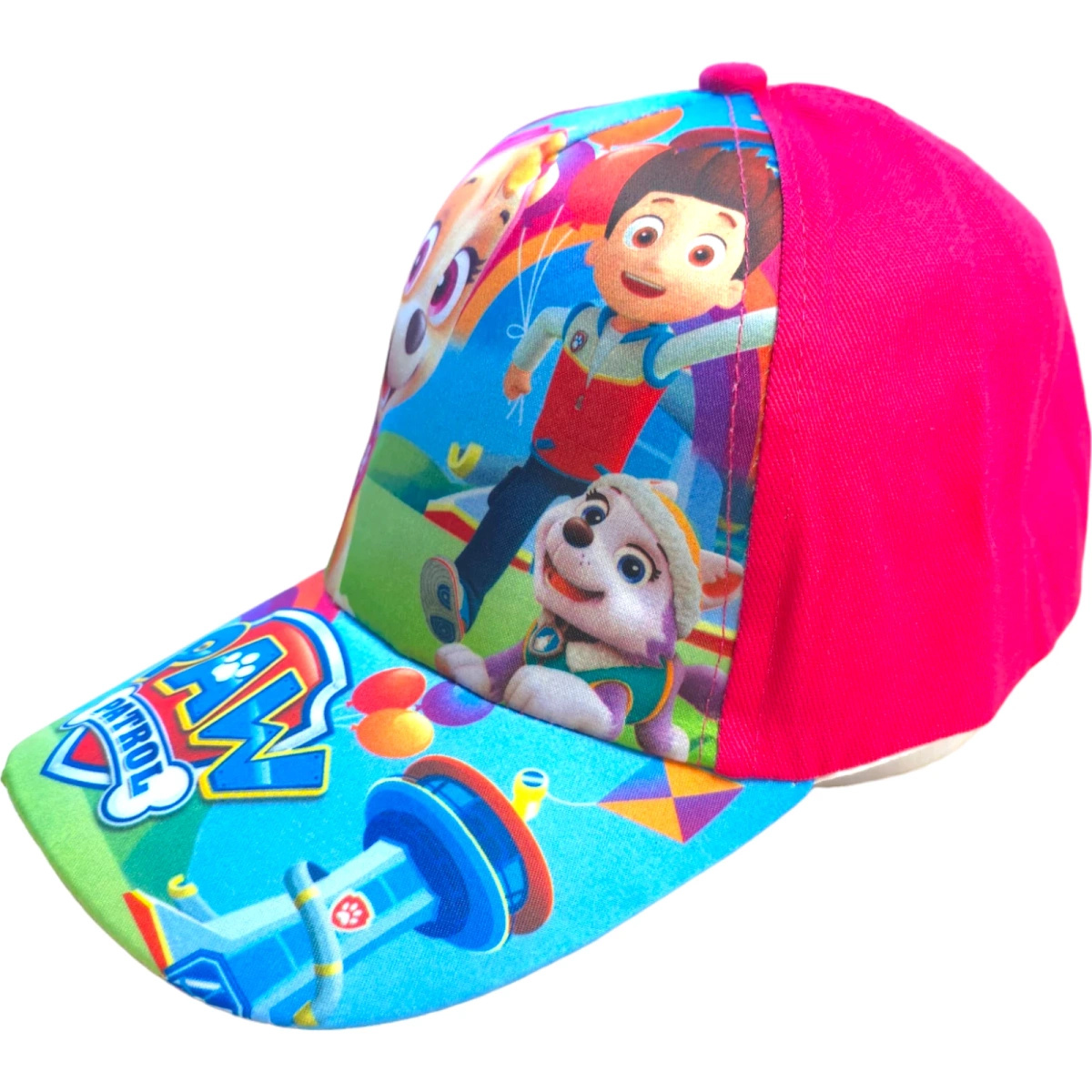 CZAPKA Z DASZKIEM DLA DZIECI PSI PATROL SKYE DLA DZIEWCZYNKI NA LATO