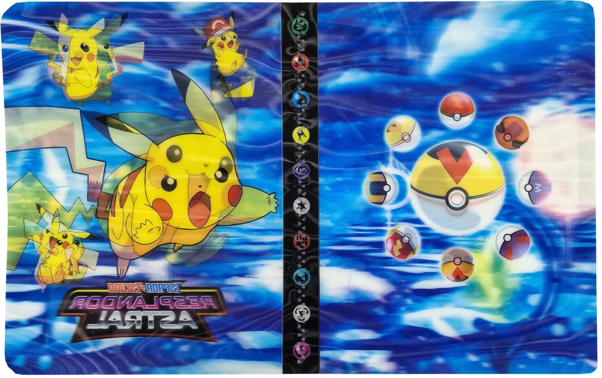 POKEMON ALBUM NA KARTY KOLEKCJONERSKIE DO GRY KLASER NA 120 KART ZESZYT