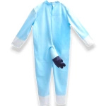 BLUEY I BINGO PRZEBRANIE DLA DZIECI KOSTIUM + MASKA ROZMIAR 130-140  NA BAL