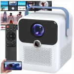 Mini Projektor LED WiFi 5G Twoje Kino Domowe  DO BAJEK FILMÓW Aplikacje