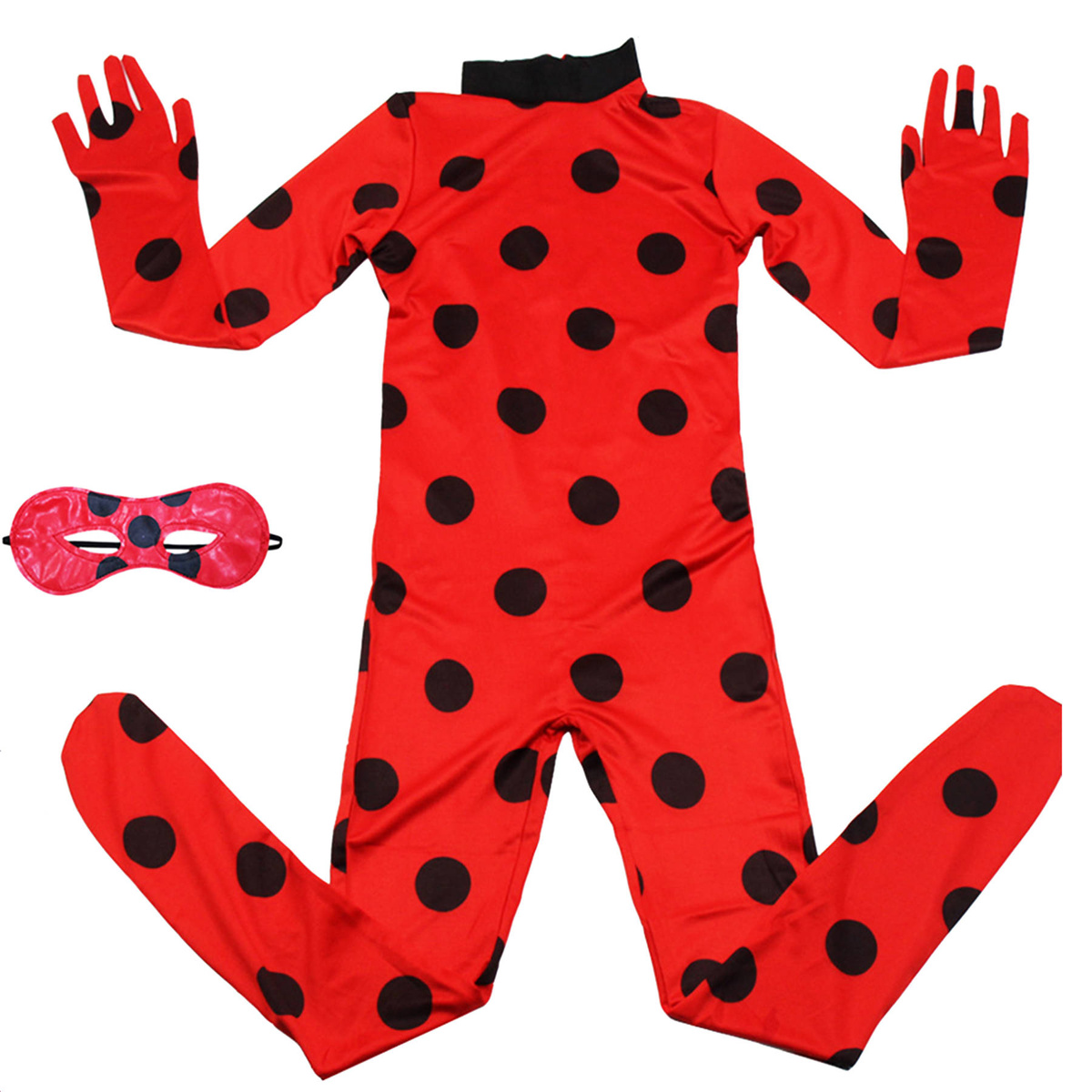 Strój Dla Dziewczynki Kostium Miraculum Biedronka 98-110