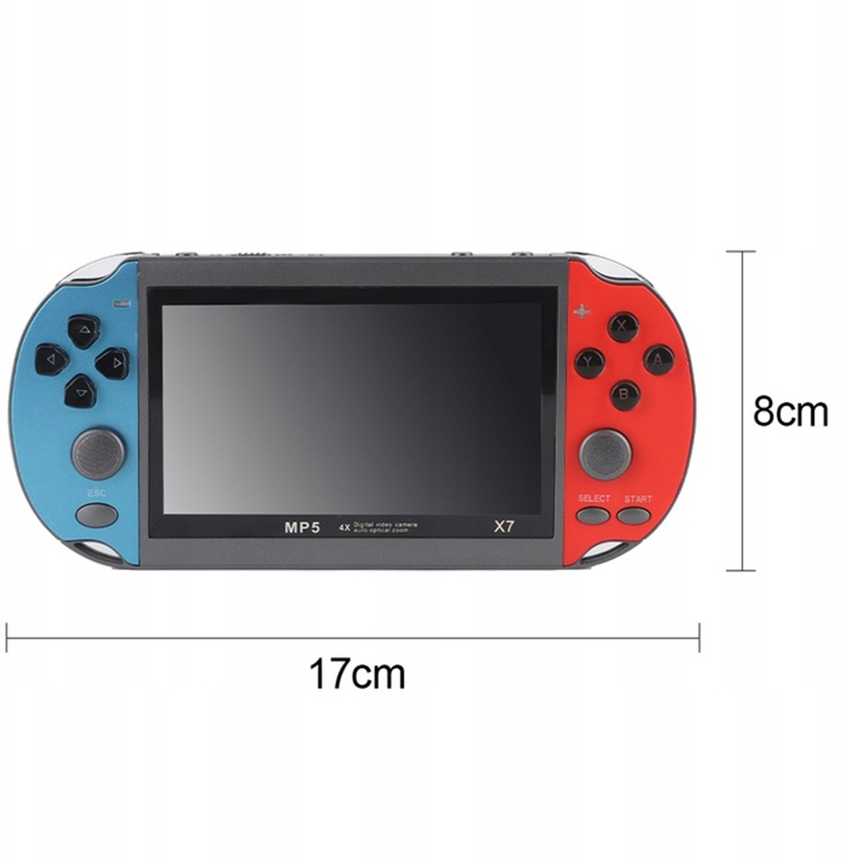 PRZENOŚNA KONSOLA  X7 DLA DZIECI I DOROSŁYCH IDEALNA DO PODRÓŻY RETRO GRY